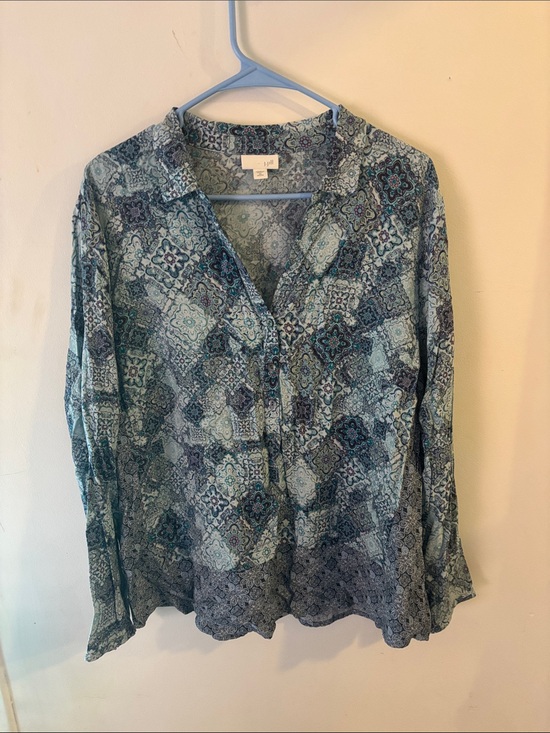 J. Jill Tops - J.Jill Size XL Petite Tunic Style Blouse